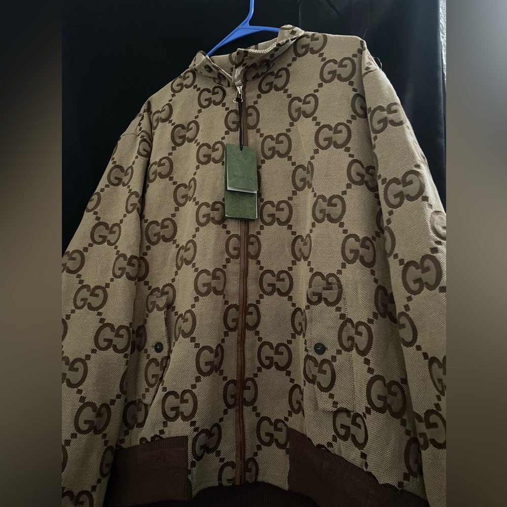 Jumbo GG Canvas Jacket
